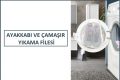 Kapak Bağlamalı Ayakkabı Yıkama Filesi