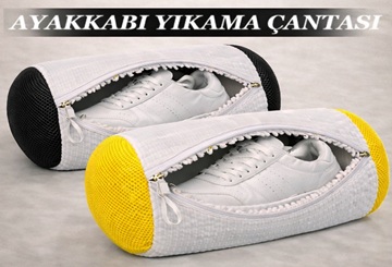 Ayakkabı Yıkama Çantası Makarna Kumaş